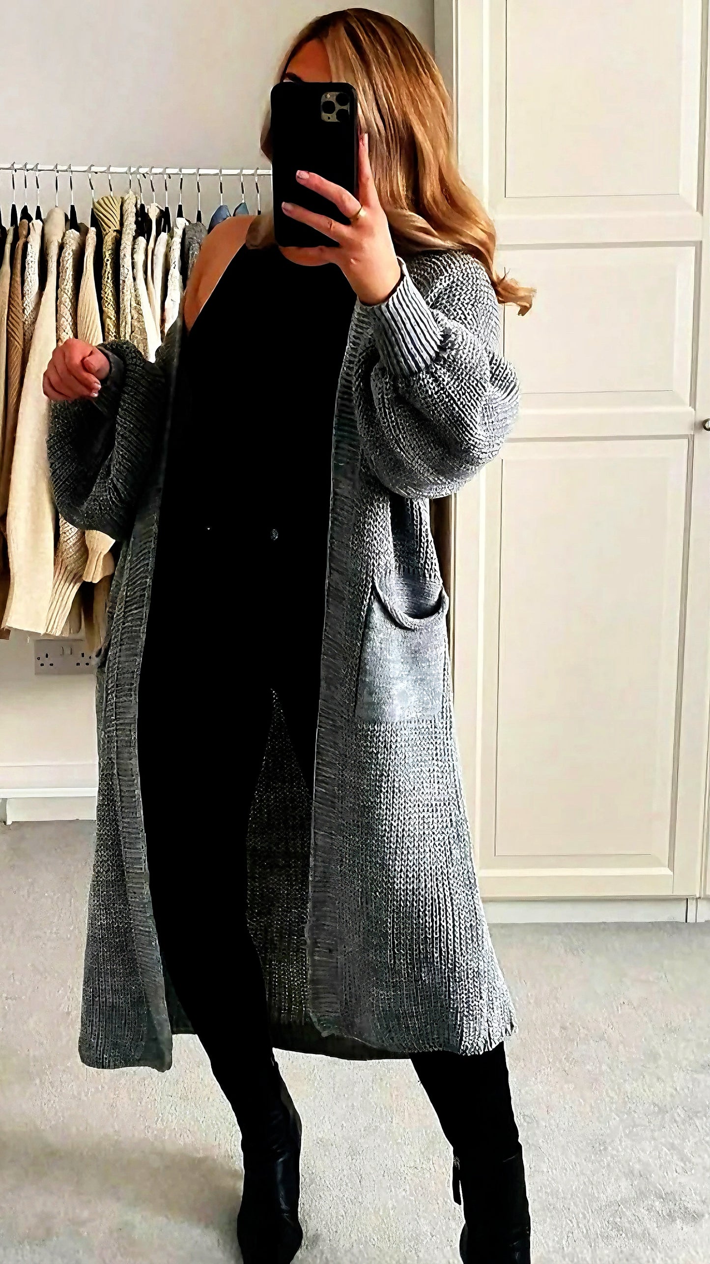 LongLine Knit Cardigan