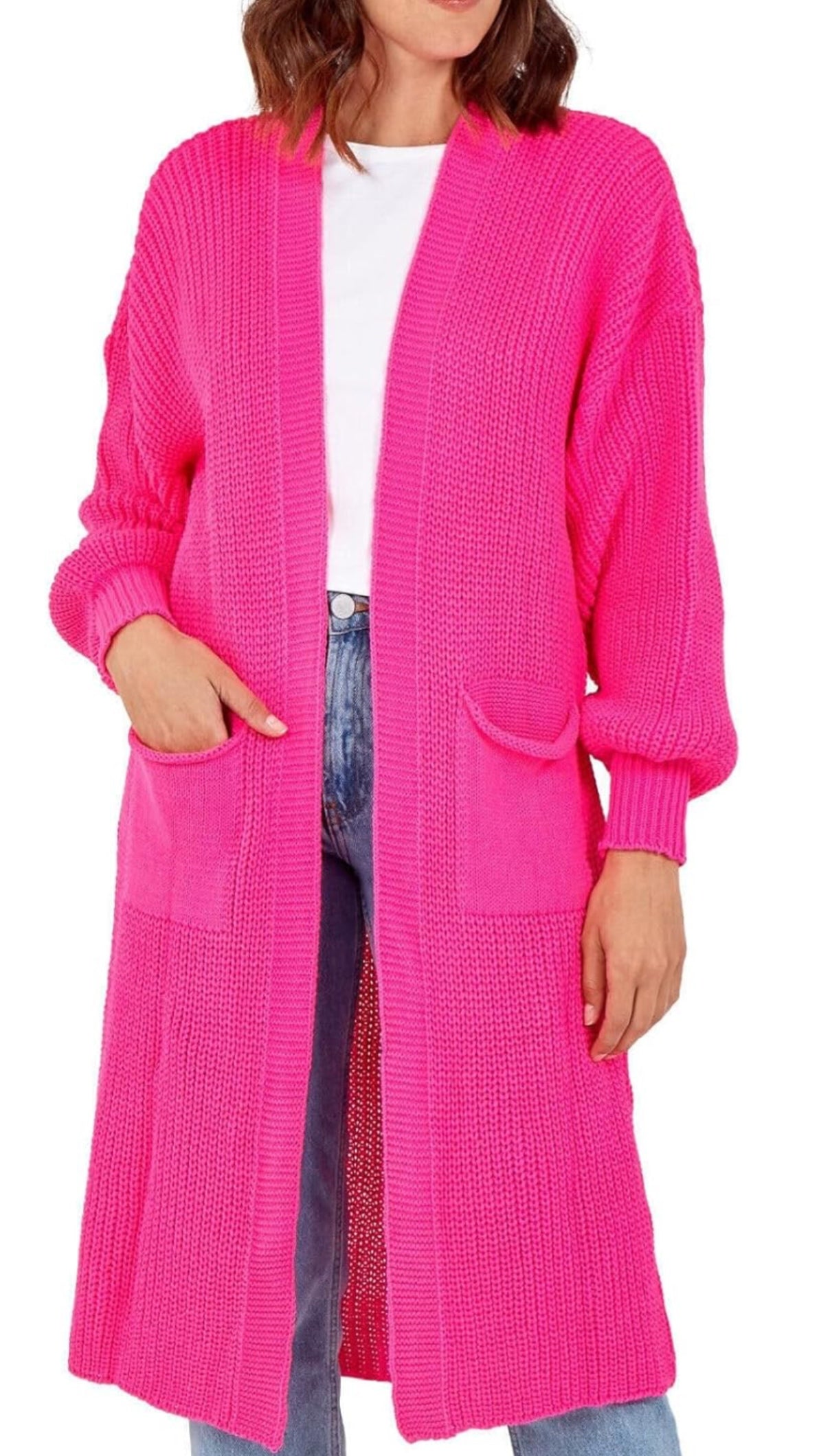 LongLine Knit Cardigan