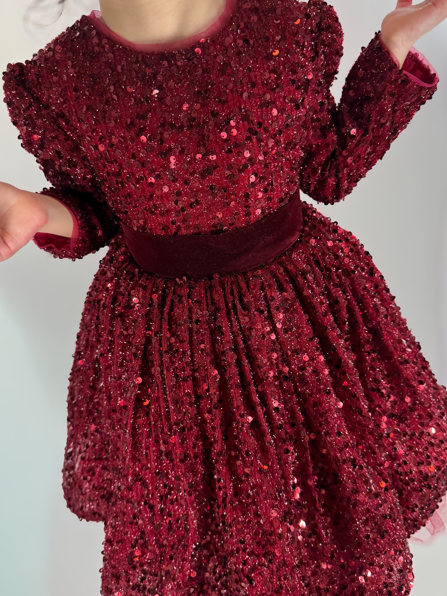 Sequin Love In Red