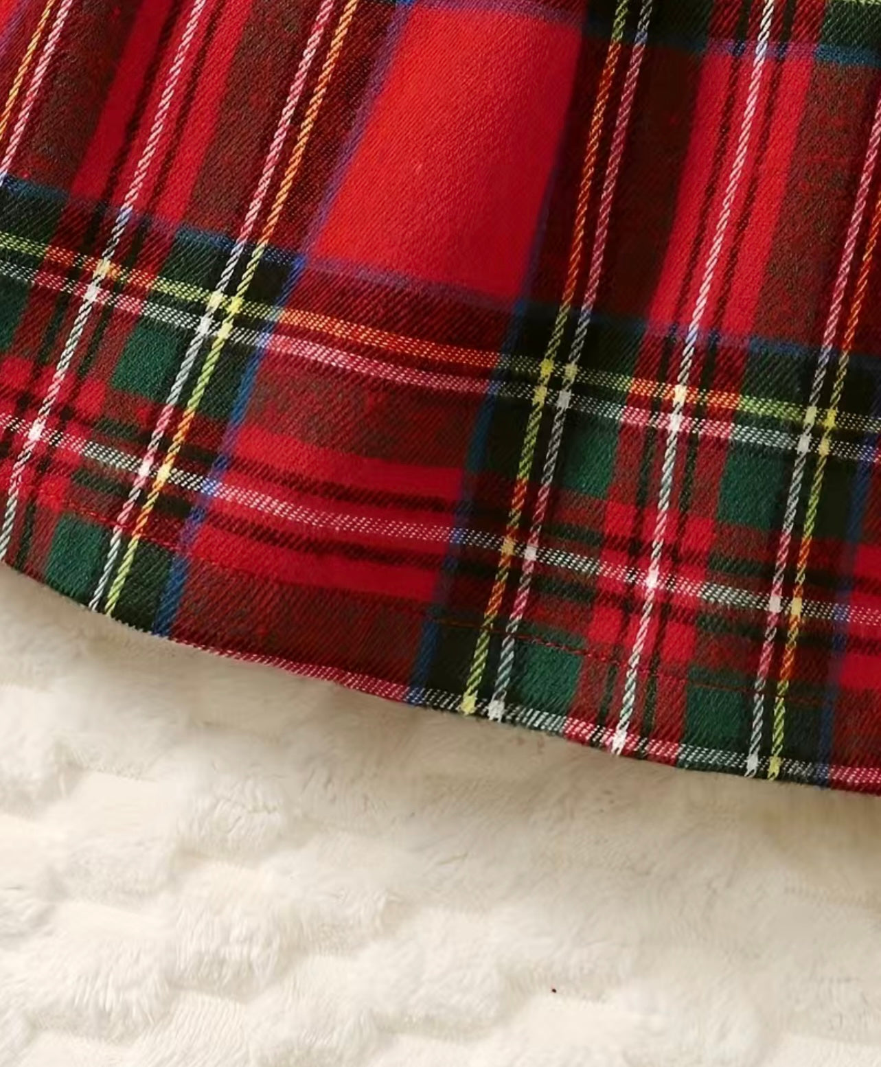 Black & Red Plaid Dress