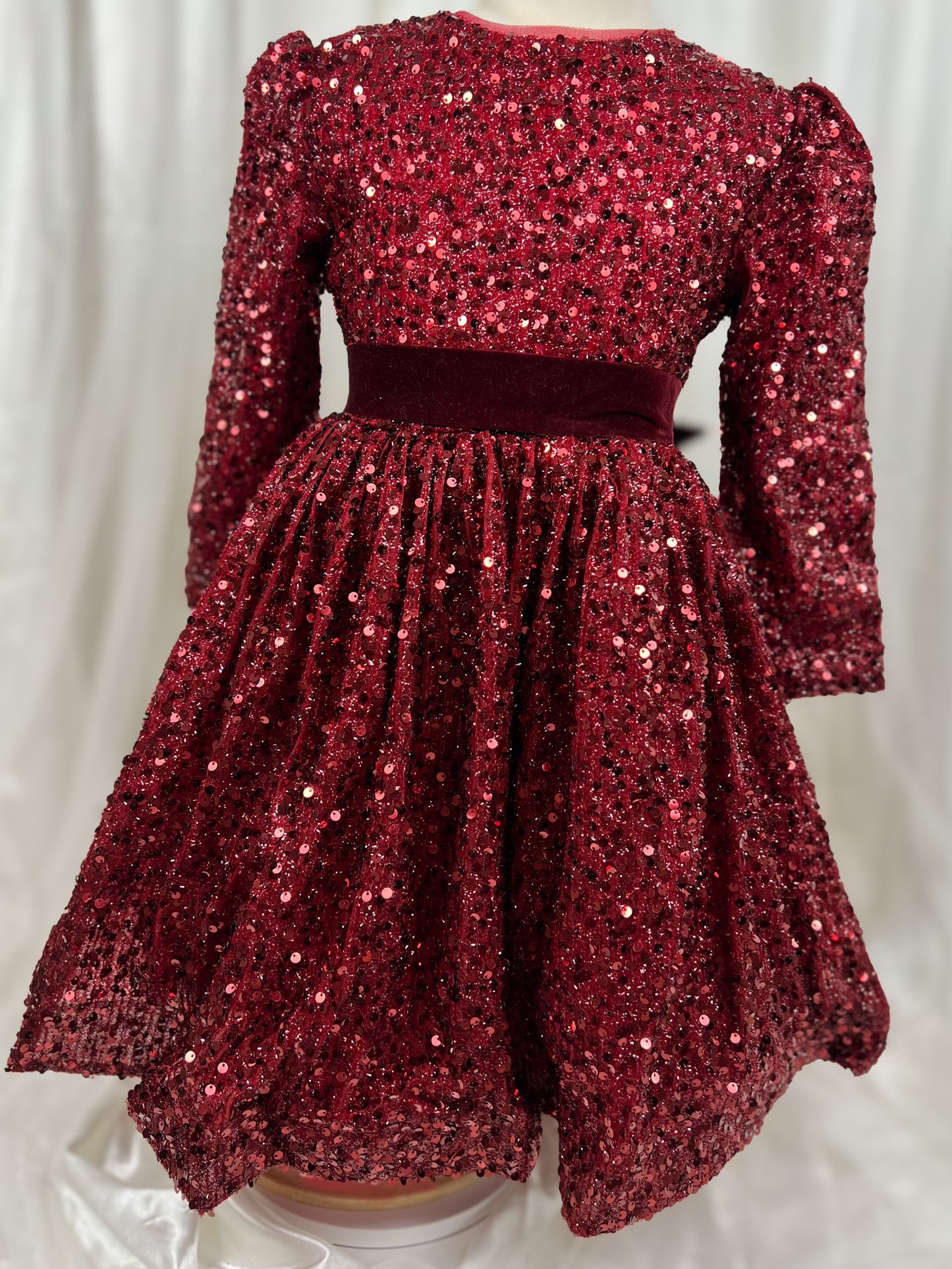 Sequin Love In Red
