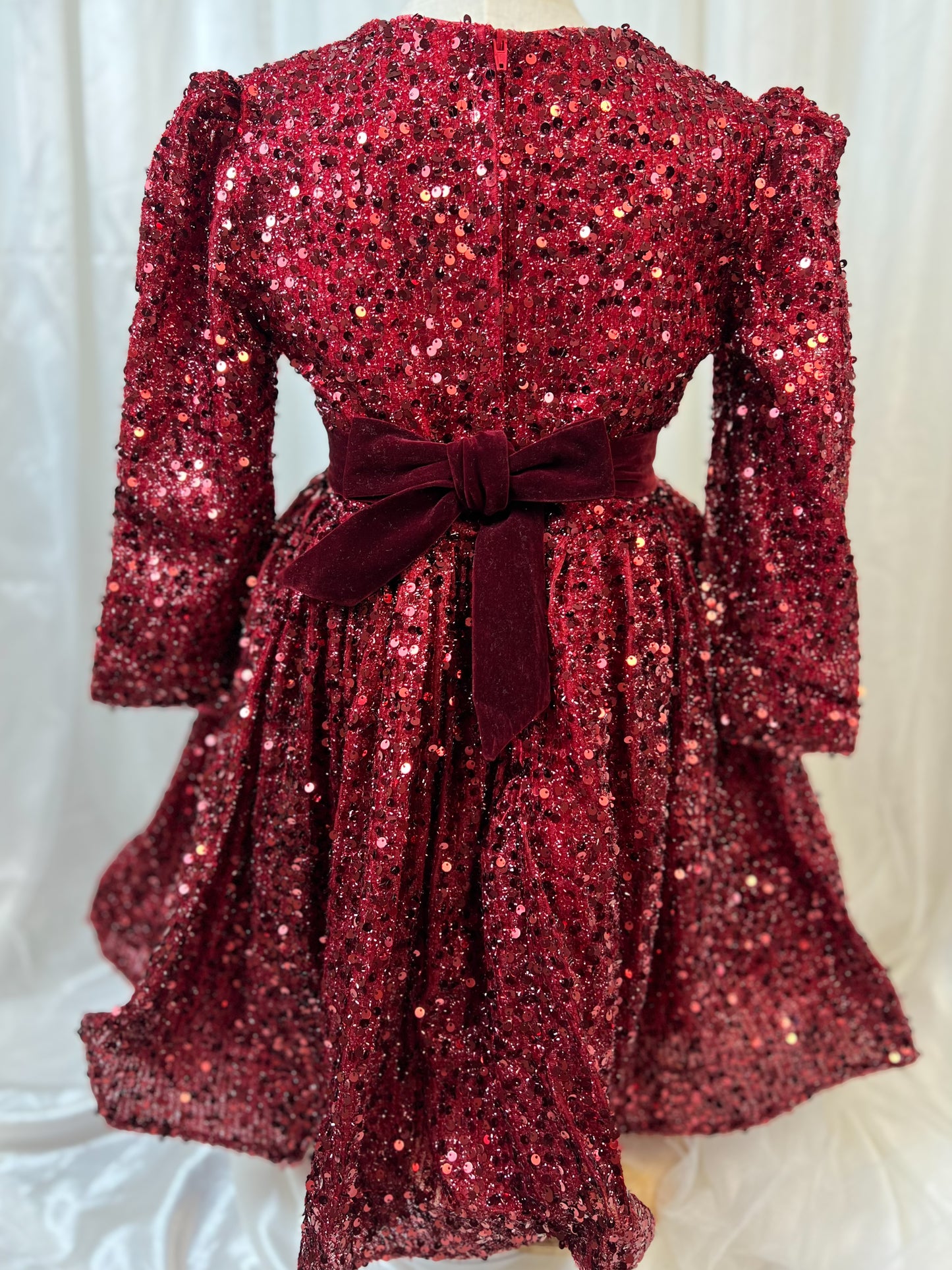 Sequin Love In Red