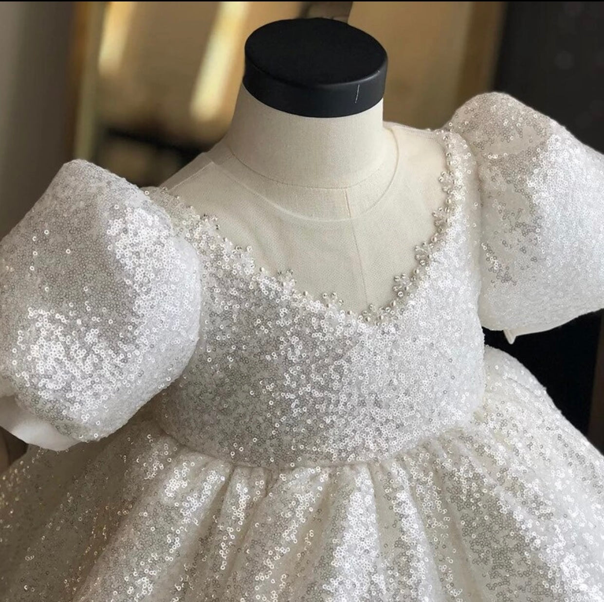 Snowflake Sequinned Dress