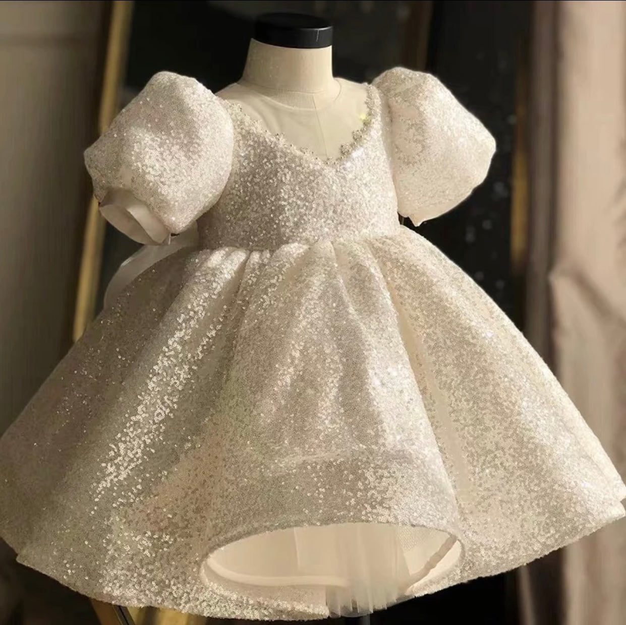 Snowflake Sequinned Dress